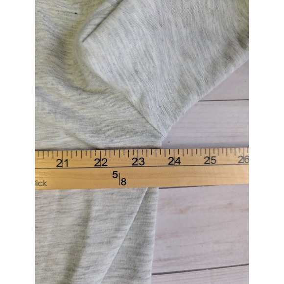 Old Navy Size Large Womens Light Gray Long Sleeve V Neck Top - Picture 5 of 8